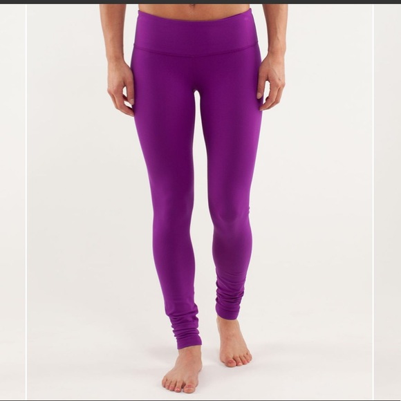 lululemon athletica Pants - Lululemon Wunder Under Low-Rise Tight (Full-On Luon 28") - Tender violet